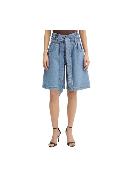 Bermudy Pinko niebieskie