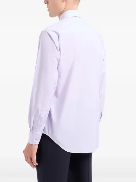 Дълго риза Giorgio Armani виолетово