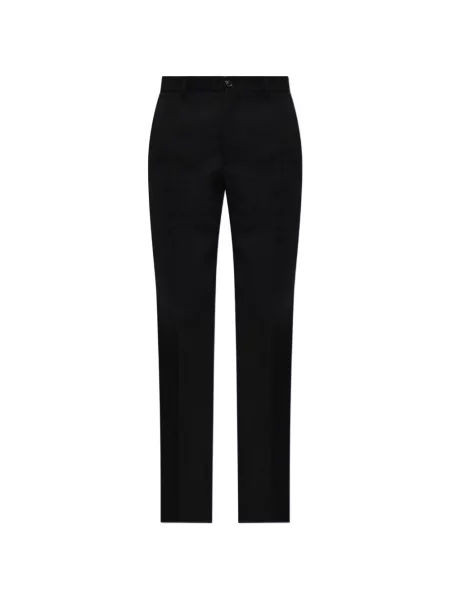 Pantaloni Maison Margiela de lână negru