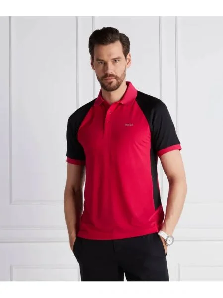 BOSS GREEN Polo Pauletech verde