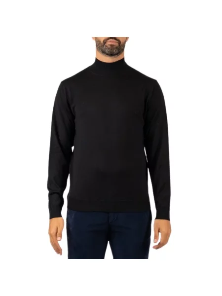Sweter Daniele Fiesoli wełniany czarny
