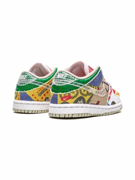 Sneakersy dziecięce Nike Dunk czerwone