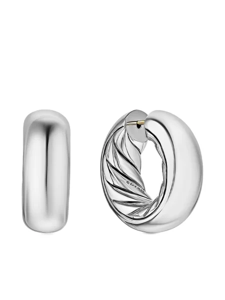 Cercei David Yurman argintiu