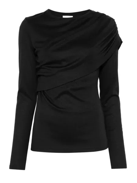 Top Isabel Marant lung negru