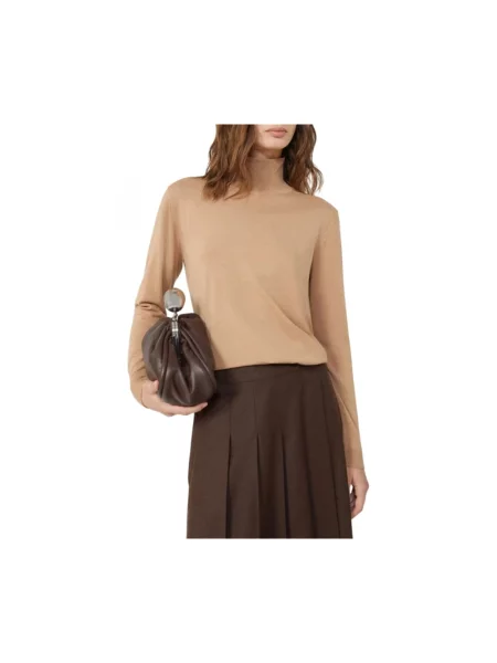 Sweter Weekend brązowy
