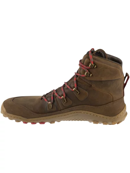 Pantofi Vivobarefoot din piele maro