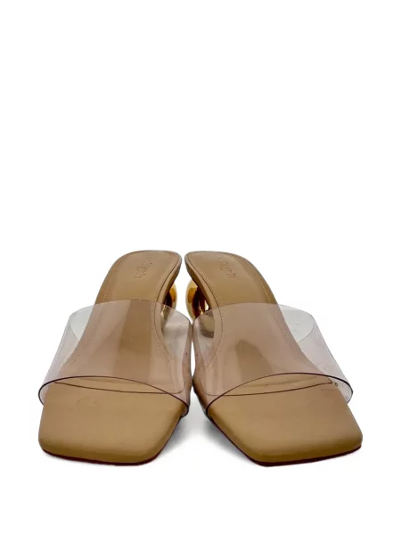 Sandale Cult Gaia cu bretele alb