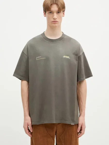 Represent tricou din Patron Of The Club bărbați cu imprimeu verde