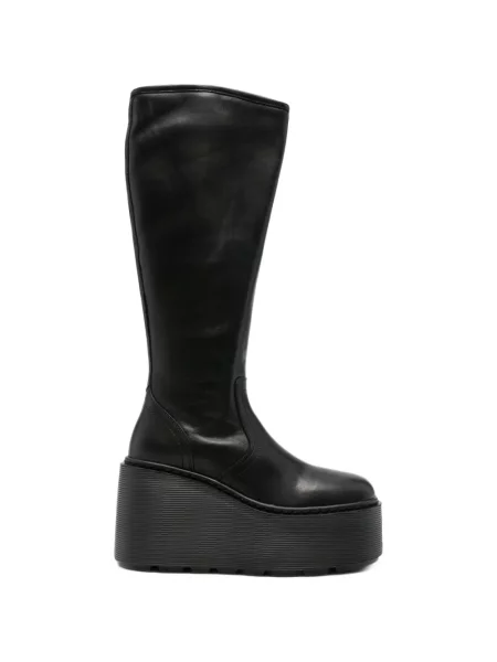 Botine Vic Matié cu platformă negru