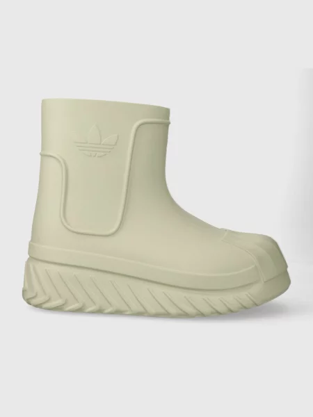 Гумові чоботи adidas Originals adiFOM Superstar Boot зелений чорні