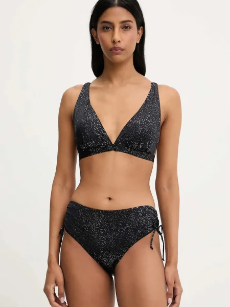 Dvoudílné plavky Answear Lab měkký košík černá