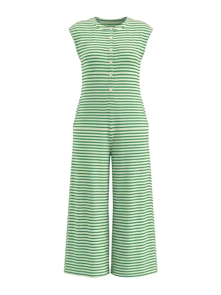 Imily Bela Salopeta verde alb