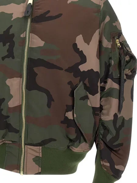 Geacă bomber Alpha Industries verde