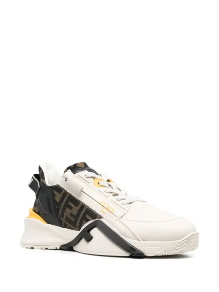 Sneakerși Fendi din piele