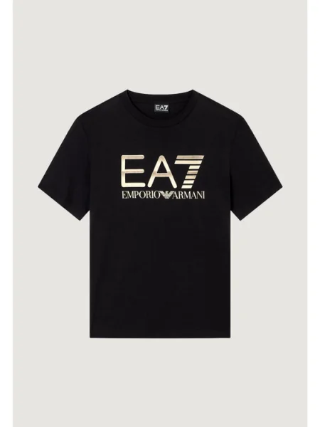 Emporio Armani Tricou auriu negru