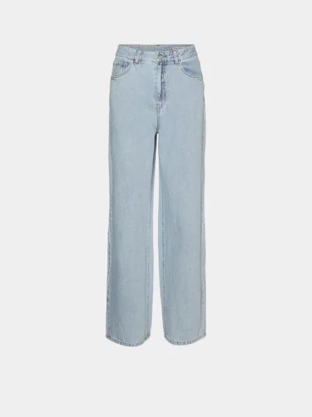 Широкі джинси Vero Moda блакитний