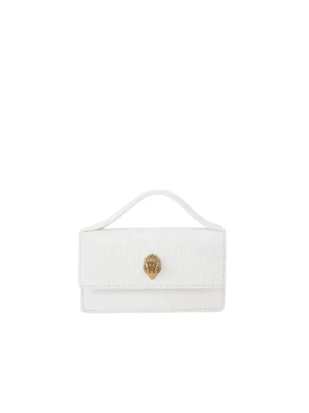 Top Kurt Geiger skórzany biały