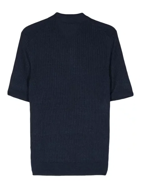 Polo Barba tricotate albastru