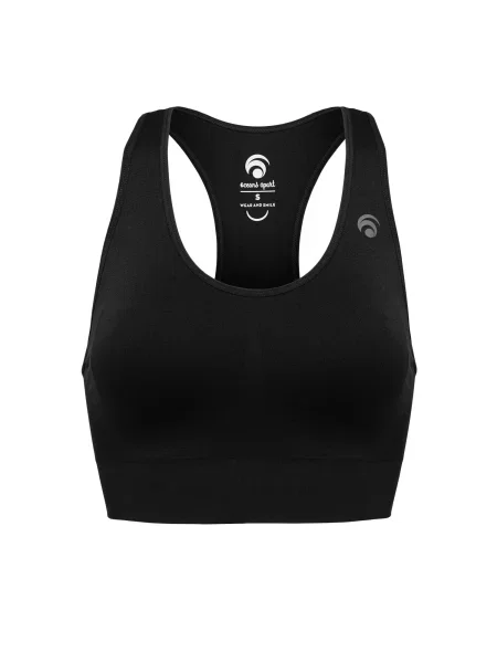OCEANSAPART Sutien sport Beverly negru alb