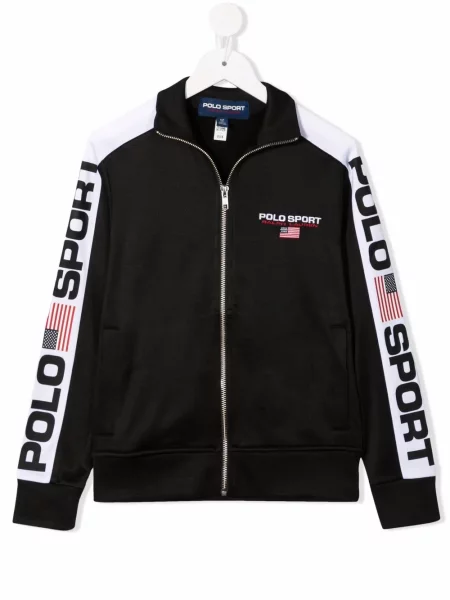 Kurtka bomber dziecięcy Polo Ralph Lauren czarny