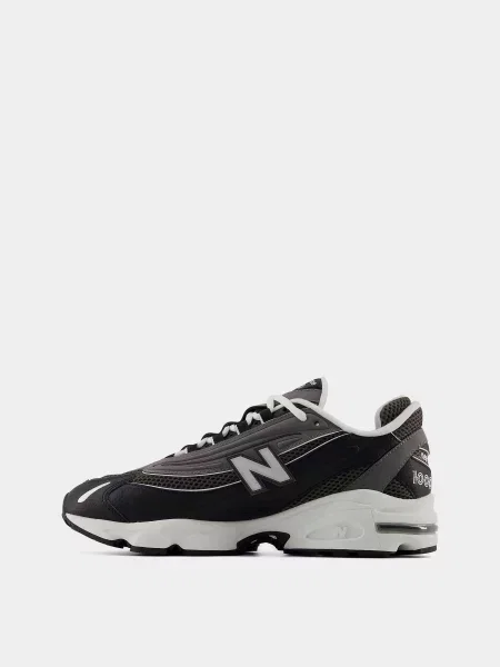 Жіночі Кросівки повсякденні New Balance шкіра/текстиль чорний