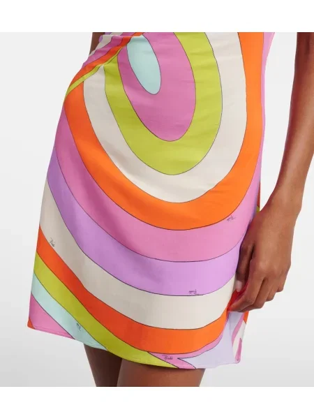 Rochie Pucci din satin drapată