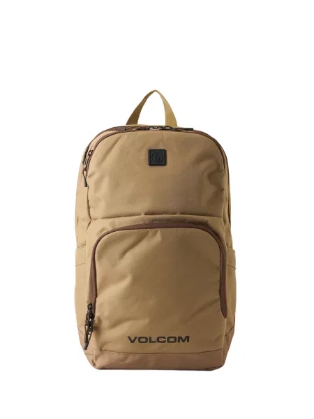 Volcom Rucsac ROAMER 3 ciocolatiu / curry galben