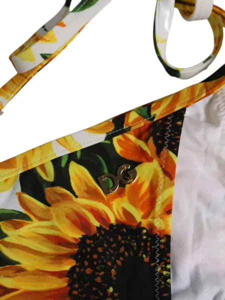 Bikini Dolce & Gabbana alb