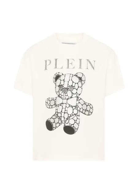Koszulka dziecięca Philipp Plein biała