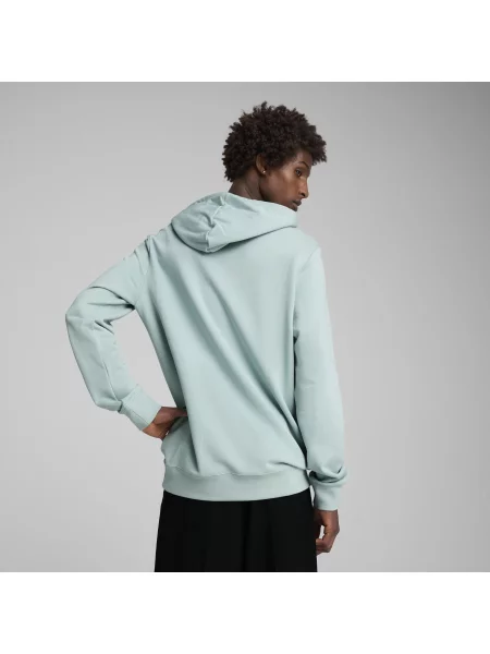 Bluza z kapturem Essentials z małym dwukolorowym logo No. 1 miętowa