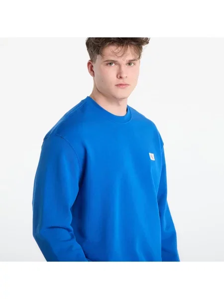Φούτερ Calvin Klein Jeans Ls Eu Badge Crewneck Sw Classic Blue L μπλε