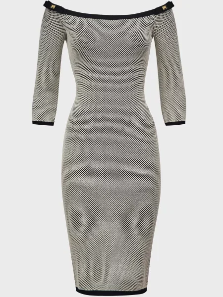 Сукня Elisabetta Franchi сіра