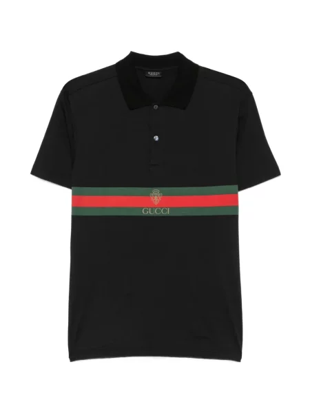 Polokošeľa Gucci čierna