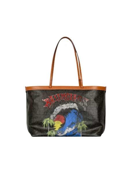 Shopperka Balenciaga brązowa