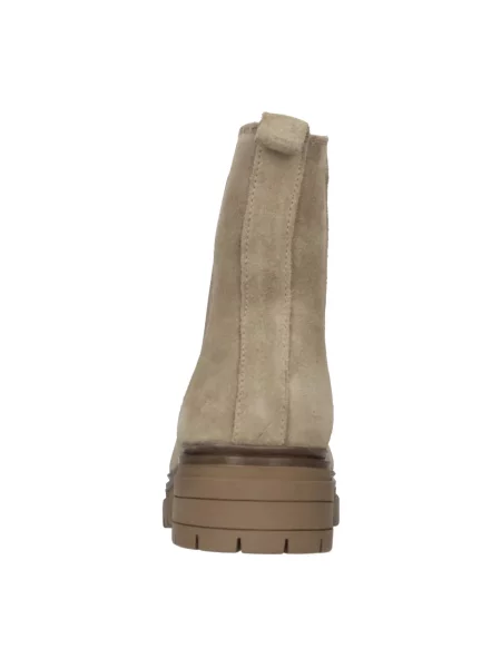 Buty do kostki Emanuélle Vee zamszowe beżowe
