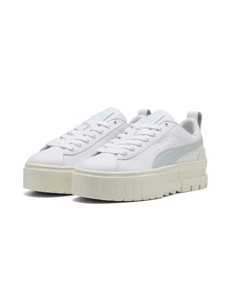 Sneakersy Mayze Lux białe