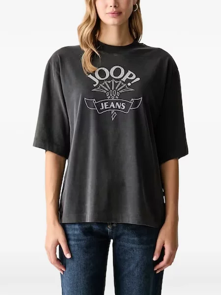 Tricou Joop! cu imagine gri