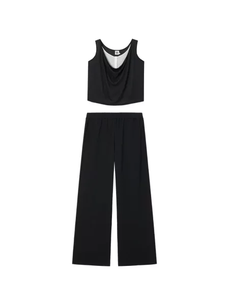 Top B+ab drapat negru