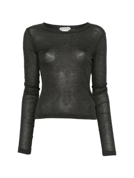 Lung top Jw Anderson melange gri