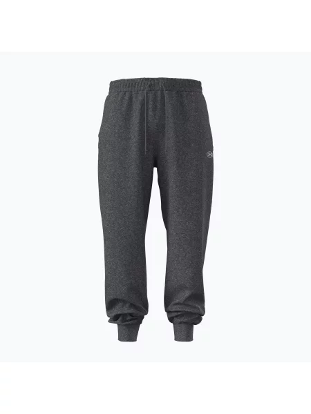 Pantaloni pentru bărbați Under Armour Rival Fleece Jogger castlerock light heather/white alb