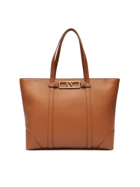 Armani Exchange Ročna torba rjava