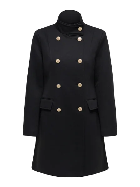 ONLY Palton de primăvară-toamnă ONLSEDONA' negru