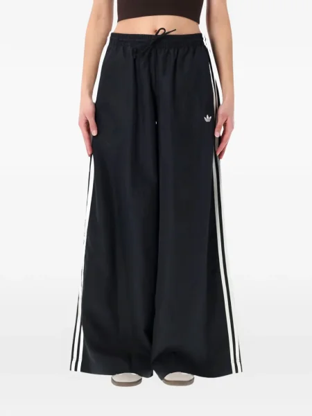 Tricou Adidas lung cu dungi negru