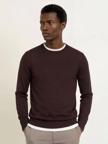 Reiss Sweter Wessex rot