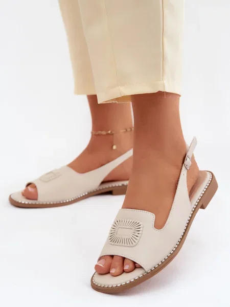 Sandale S. Barski din piele