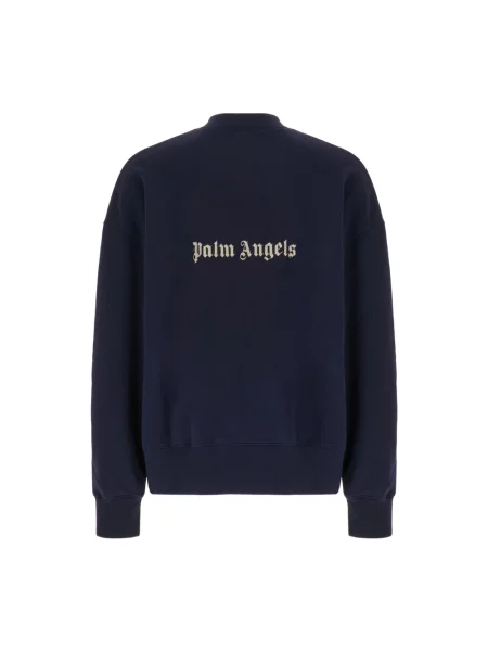 Bluza Palm Angels z nadrukiem niebieska
