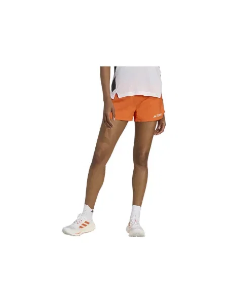 Pantaloni scurți Adidas portocaliu
