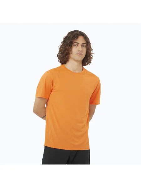 Мъжка тениска Salomon Outline Tee куркума оранжево