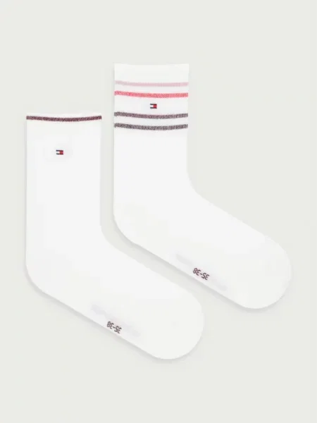 Tommy Hilfiger ponožky s bavlnou béžové