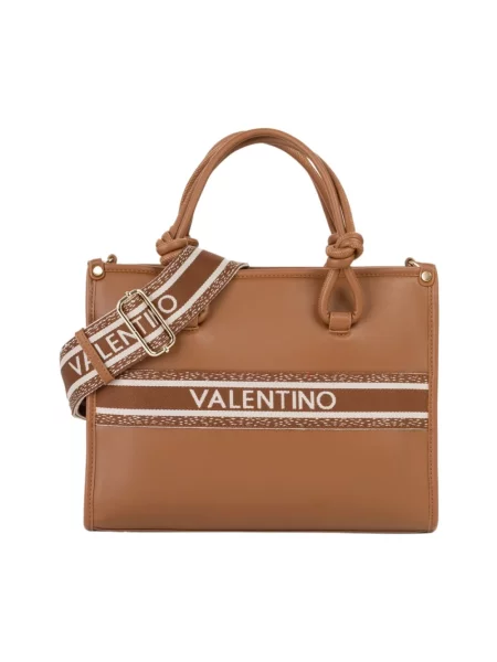 Torebka crossbody Valentino By Mario Valentino skórzana brązowa